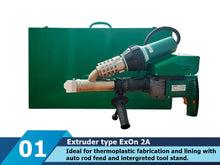 BAK ExOn 2A extrusion welder (max. output 2.0kg/hr)