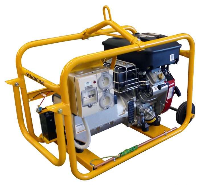 Crommelins Generator Petrol Hirepack Electric Start 8.0kw