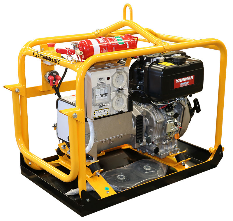 Crommelins Generator Diesel Minespec Yanmar 5.5kw