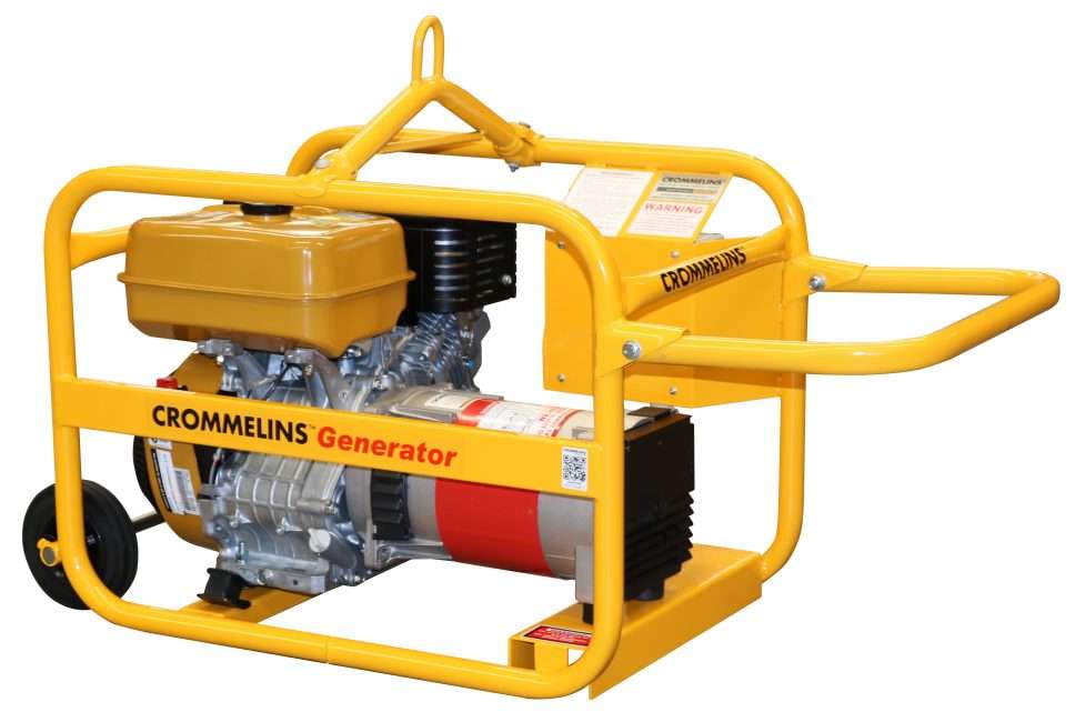 Crommelins Generator Petrol Hirepack Electric Start 5.0kw