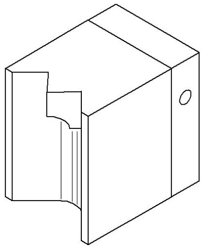Outside corner welding shoe (ExOn 2-6)