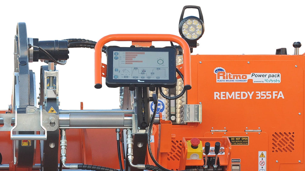 Ritmo REMEDY 355 FA high-pressure all-terrain butt-fusion welder (125 ...