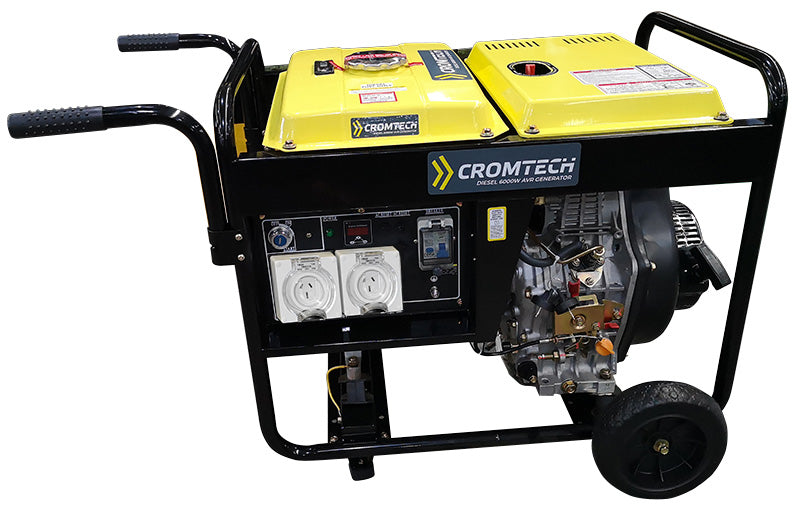 Cromtech Generator AVR Diesel 6.0kw