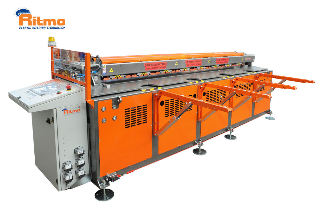 Ritmo POLYFUSION 4 sheet welder – Polyweld Machinery Pty Ltd